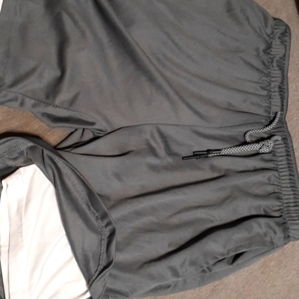 2 in 1 Shorts Gray XL